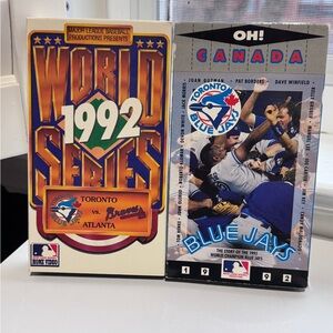 🇨🇦⚾ Toronto Blue Jays 1992 World Series VHS Bundle | Vintage MLB Championship